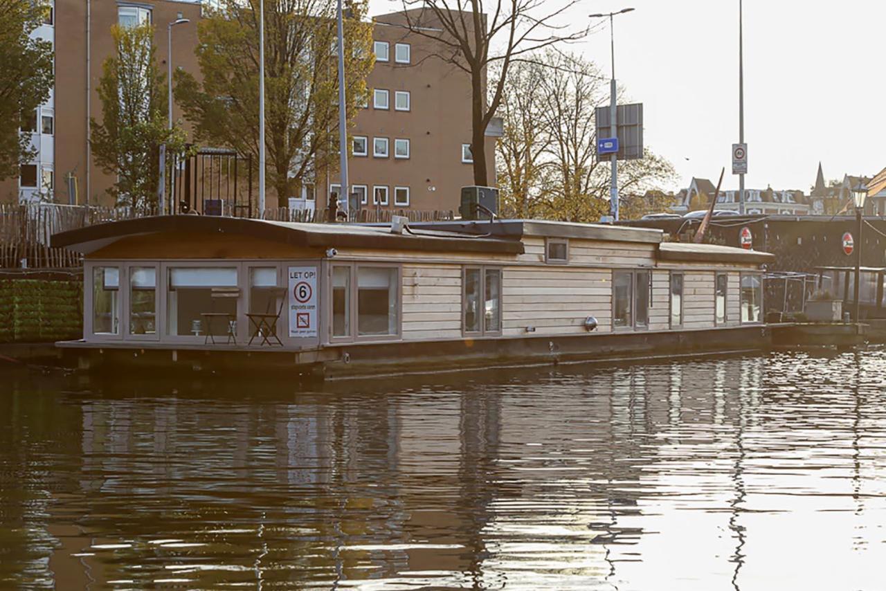 Houseboat Next To Amstel Bed & Breakfast Amsterdam Dış mekan fotoğraf
